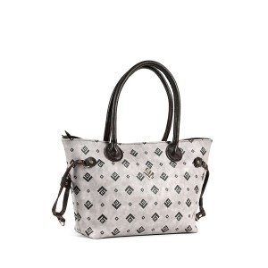 Annette Classic Signature Bag | Grey